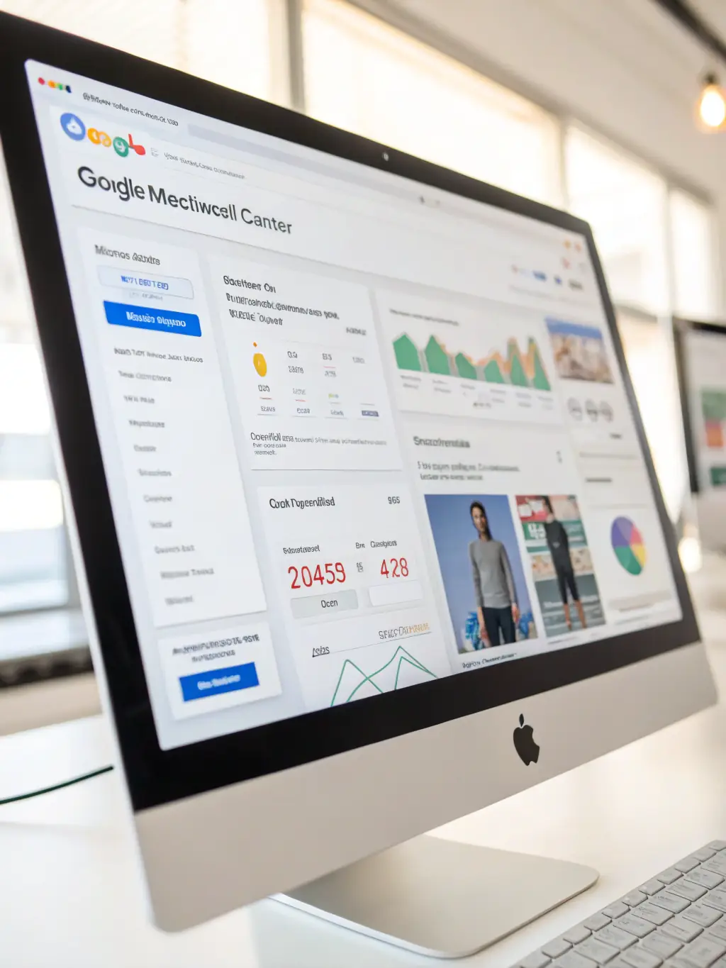 A screenshot of a well-structured product feed in Google Merchant Center, showcasing accurate product information, optimized titles, and relevant attributes.